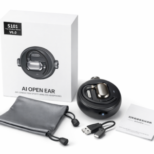 Trendz.zone | Smart Shop for Trendy Mobile Accessories in Bangladesh s101 ai open ear wireless headphones (v6.0)