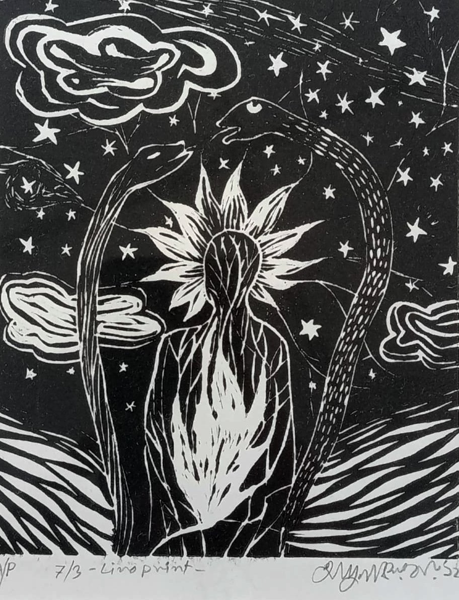 lino cut print 1 lino cut print 1
