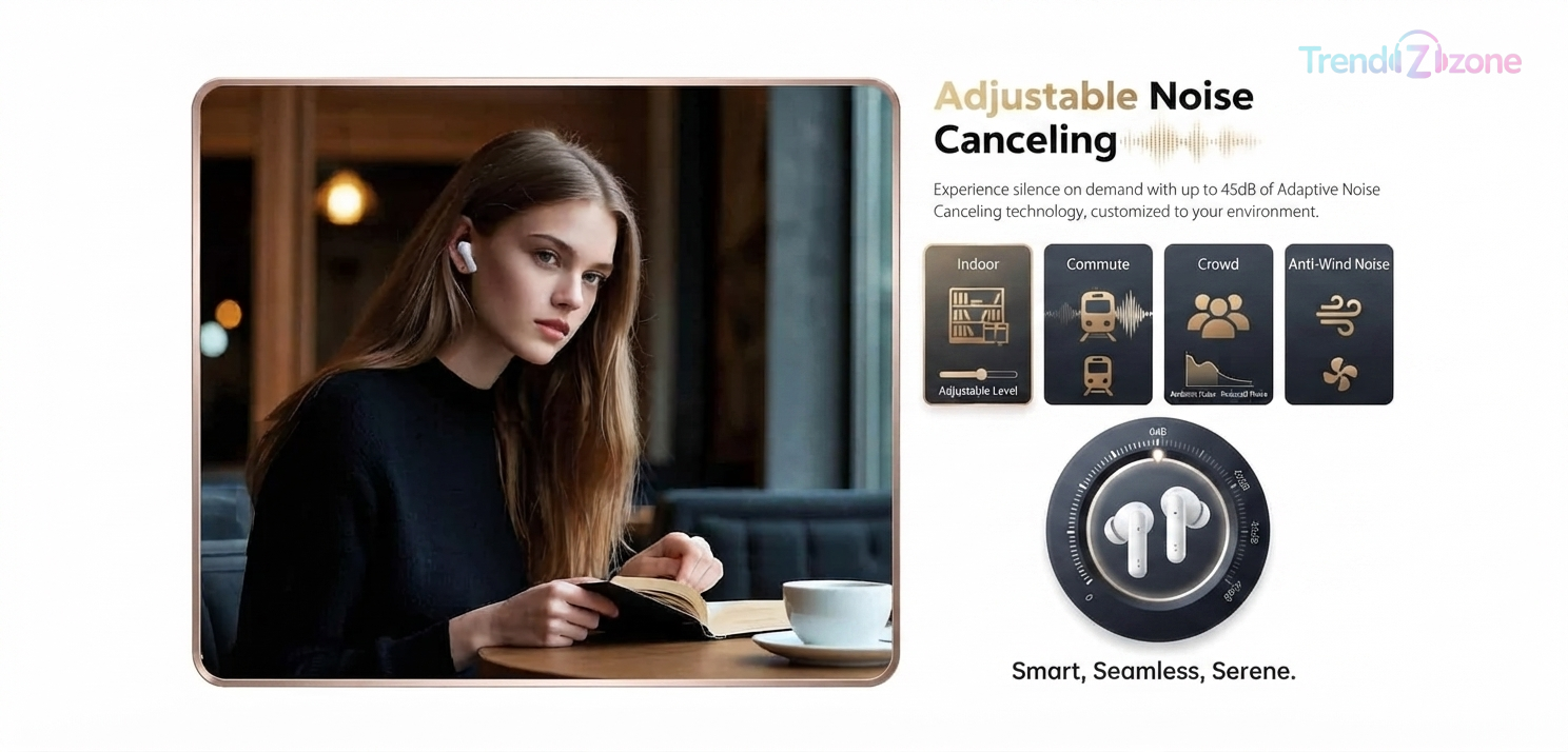 qcy ht15 45db adaptive anc earbuds6 qcy ht15 45db adaptive anc earbuds6
